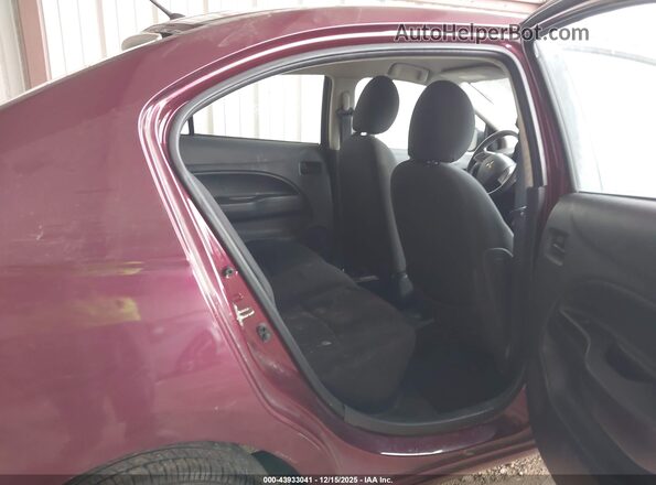 ML32F3FJ4JHF09090 2018 MITSUBISHI MIRAGE G4 Maroon 