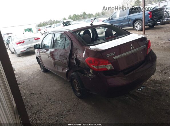 ML32F3FJ4JHF09090 2018 MITSUBISHI MIRAGE G4 Maroon 
