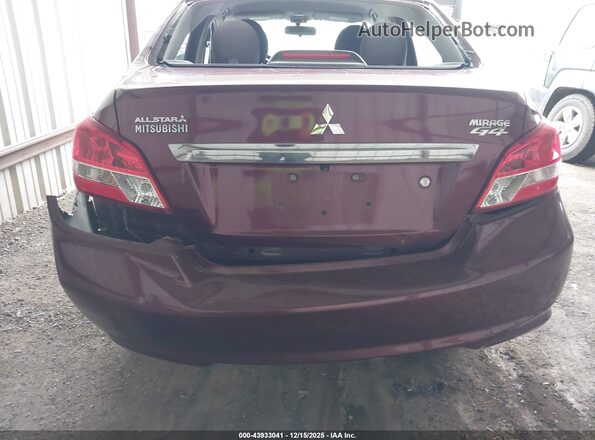 ML32F3FJ4JHF09090 2018 MITSUBISHI MIRAGE G4 Maroon 