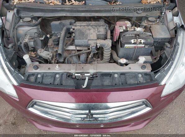 ML32F3FJ4JHF09090 2018 MITSUBISHI MIRAGE G4 Maroon 