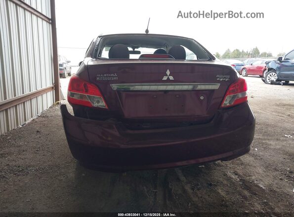 ML32F3FJ4JHF09090 2018 MITSUBISHI MIRAGE G4 Maroon 