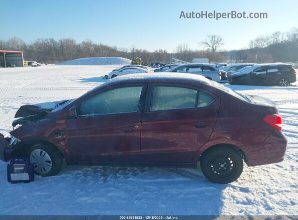 ML32F3FJ4LHF03602 2020 MITSUBISHI MIRAGE G4 Burgundy Панорамний вид салону 360°