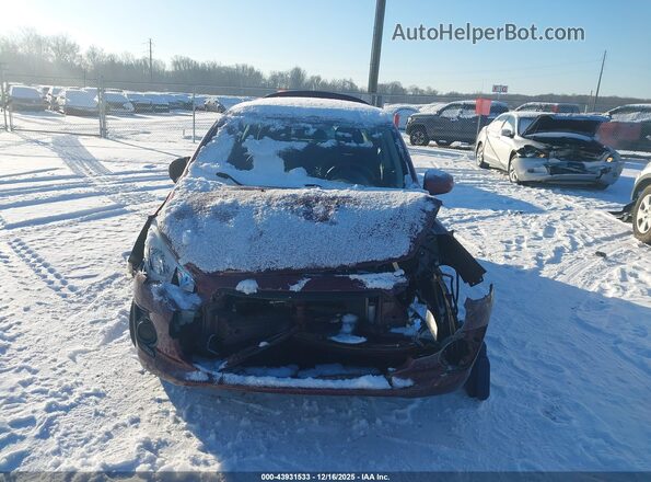 ML32F3FJ4LHF03602 2020 MITSUBISHI MIRAGE G4 Burgundy Вид щитка приладів