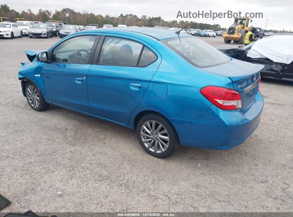 ML32F3FJ5JHF10328 2018 MITSUBISHI MIRAGE G4 Синий Задняя левая четверть