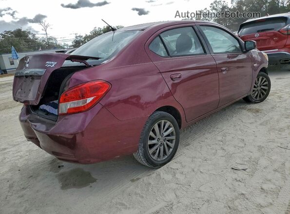 ML32F3FJ5JHF13732 2018 MITSUBISHI MIRAGE Бордовый 
