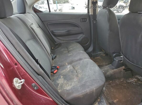 ML32F3FJ5JHF13732 2018 MITSUBISHI MIRAGE Бордовый 