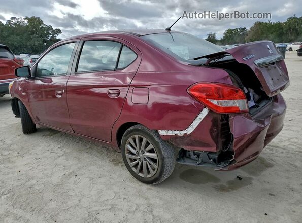 ML32F3FJ5JHF13732 2018 MITSUBISHI MIRAGE Бордовый 