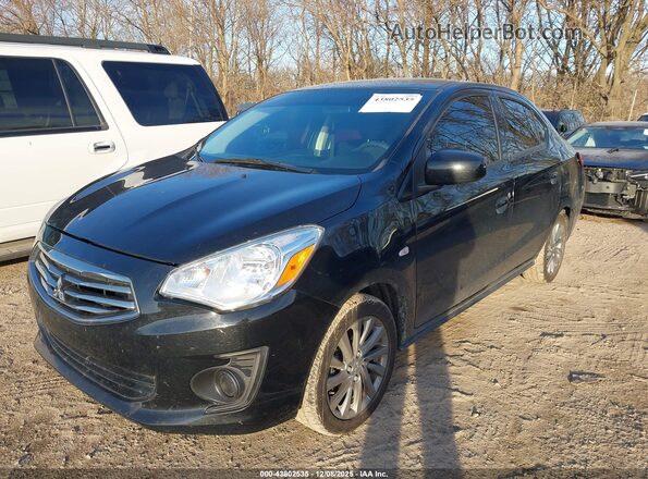 ML32F3FJ5KHF11027 2019 MITSUBISHI MIRAGE G4 Черный Передняя левая четверть