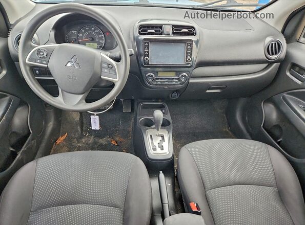 ML32F3FJ6LHF13046 2020 MITSUBISHI MIRAGE Blue Widok deski rozdzielczej