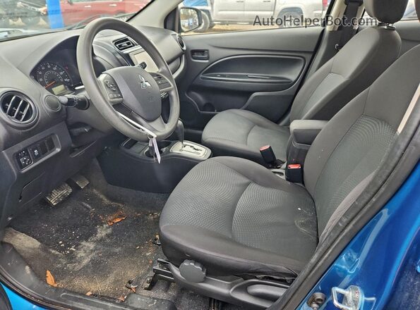 ML32F3FJ6LHF13046 2020 MITSUBISHI MIRAGE Blue Widok wnętrza z przodu