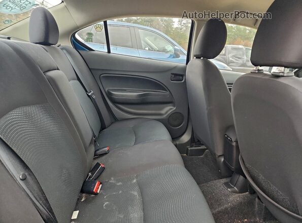 ML32F3FJ6LHF13046 2020 MITSUBISHI MIRAGE Blue Widok tylnych siedzeń