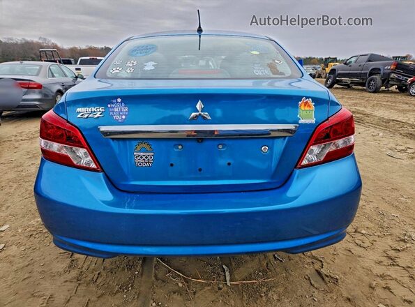 ML32F3FJ6LHF13046 2020 MITSUBISHI MIRAGE Blue Widok z tyłu