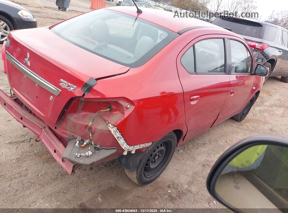 ML32F3FJ7HHF18716 2017 MITSUBISHI MIRAGE G4 Red Trasero derecho