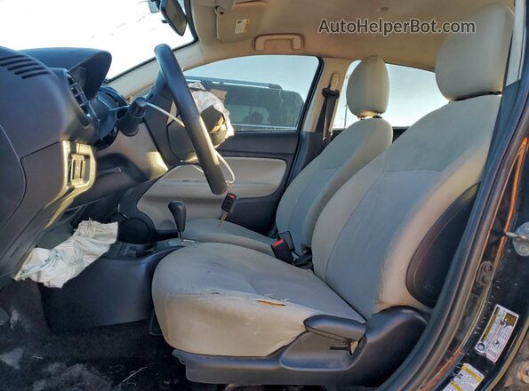 ML32F3FJ7KHF18013 2019 MITSUBISHI MIRAGE Black Widok wnętrza z przodu