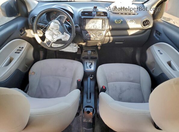 ML32F3FJ7KHF18013 2019 MITSUBISHI MIRAGE Black Widok deski rozdzielczej