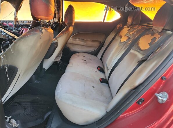 ML32F3FJ7LHF08065 2020 MITSUBISHI MIRAGE Burgundy Vista de los asientos traseros