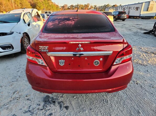 ML32F3FJ7LHF08065 2020 MITSUBISHI MIRAGE Burgundy Vista trasera
