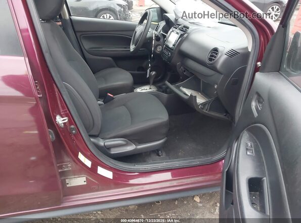 ML32F3FJ8LHF10519 2020 MITSUBISHI MIRAGE G4 Burgundy Սալոնի դիմացի տեսք