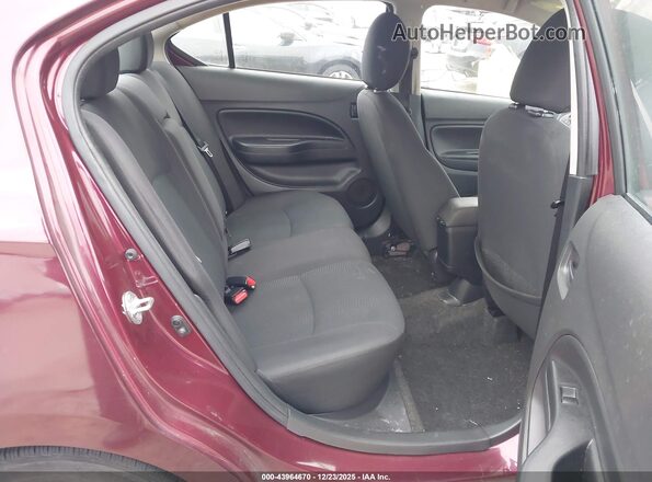 ML32F3FJ8LHF10519 2020 MITSUBISHI MIRAGE G4 Burgundy VIN կոդի պիտակի տեսք