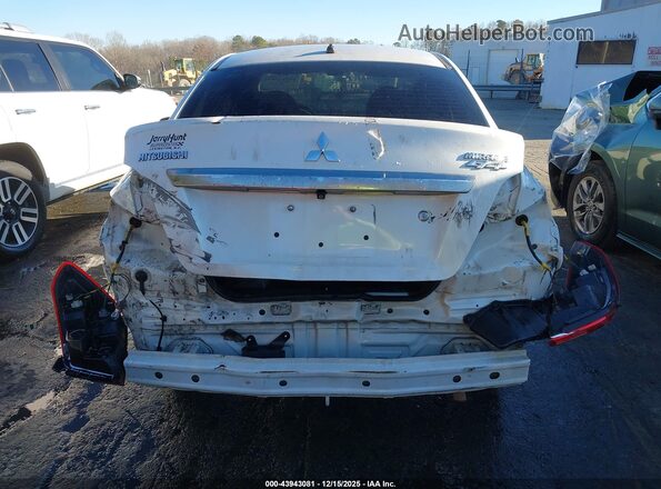 ML32F3FJ9JHF11787 2018 MITSUBISHI MIRAGE G4 White 
