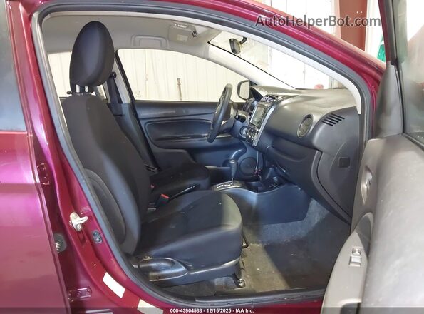 ML32F3FJ9KHF15825 2019 MITSUBISHI MIRAGE G4 Purple Вид салону спереду