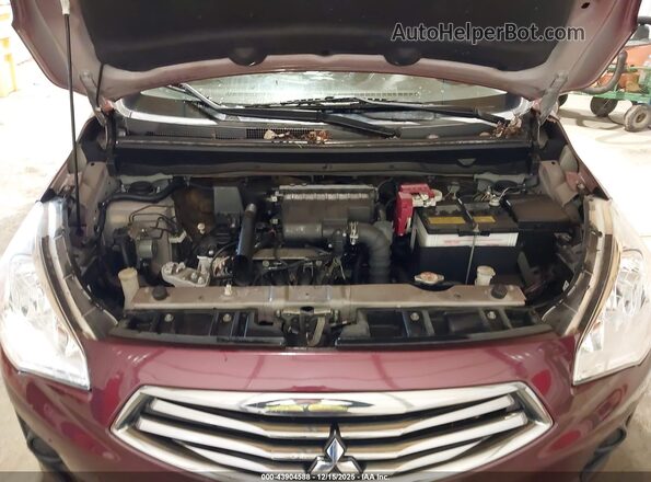 ML32F3FJ9KHF15825 2019 MITSUBISHI MIRAGE G4 Purple Вид ззаду