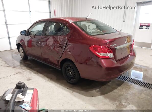 ML32F3FJ9KHF15825 2019 MITSUBISHI MIRAGE G4 Purple Задня ліва чверть