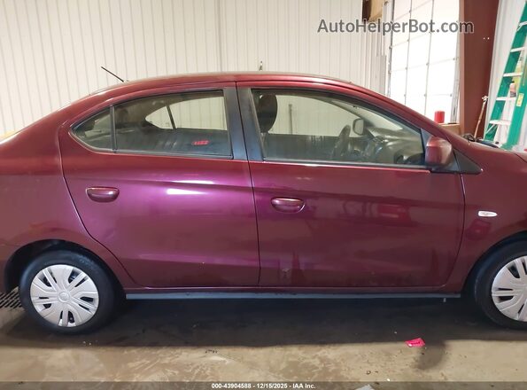 ML32F3FJ9KHF15825 2019 MITSUBISHI MIRAGE G4 Purple Вид задньої частини салону