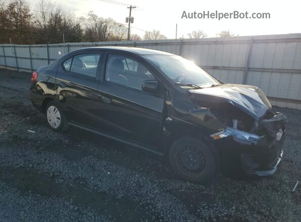 ML32F3FJ9LHF07483 2020 MITSUBISHI MIRAGE Black Передня права чверть