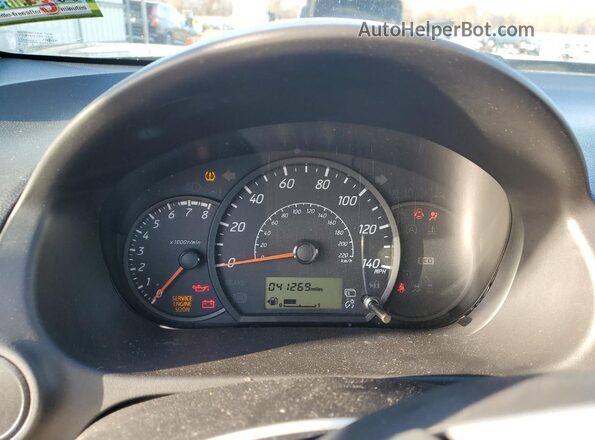 ML32F3FJ9LHF07483 2020 MITSUBISHI MIRAGE Black Вид щитка приладів