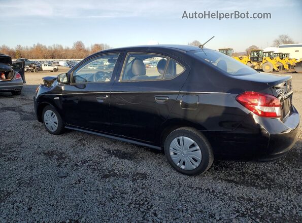ML32F3FJ9LHF07483 2020 MITSUBISHI MIRAGE Black Задня ліва чверть