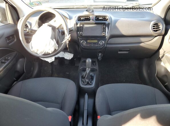 ML32F3FJ9LHF07483 2020 MITSUBISHI MIRAGE Black Вид панелі приладів