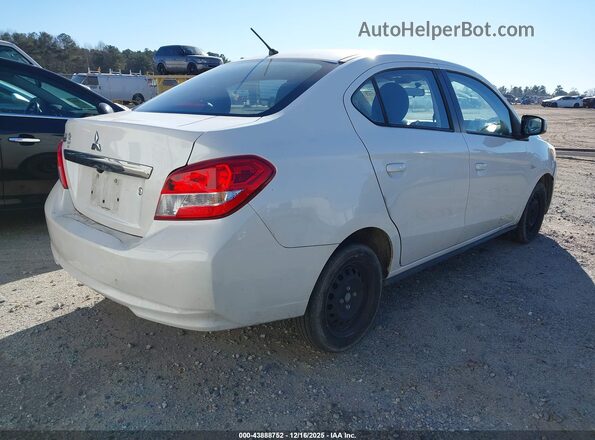 ML32F3FJ9LHF09993 2020 MITSUBISHI MIRAGE G4 White Trasero derecho