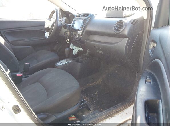 ML32F3FJ9LHF09993 2020 MITSUBISHI MIRAGE G4 White Vista interior delantera