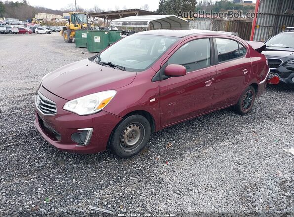 ML32F3FJXHHF13459 2017 MITSUBISHI MIRAGE G4 Purple Առջևի ձախ երեք քառորդ տեսարան