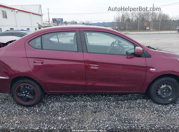 ML32F3FJXHHF13459 2017 MITSUBISHI MIRAGE G4 Purple Սալոնի հետևի տեսք