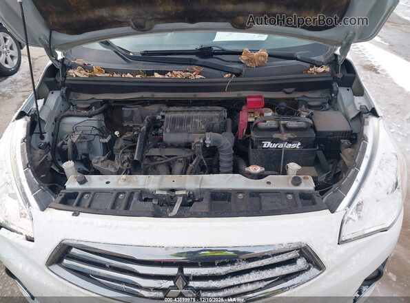 ML32F4FJ1JHF06685 2018 MITSUBISHI MIRAGE G4 White Vista trasera