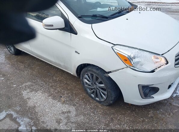 ML32F4FJ1JHF06685 2018 MITSUBISHI MIRAGE G4 White Vista frontal