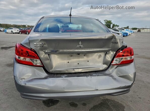 ML32F4FJ1LHF04860 2020 MITSUBISHI MIRAGE Gray Rear view