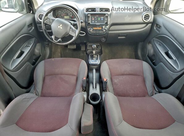 ML32F4FJ1LHF04860 2020 MITSUBISHI MIRAGE Gray Dashboard view