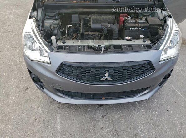 ML32F4FJ1LHF04860 2020 MITSUBISHI MIRAGE Gray Rear interior view