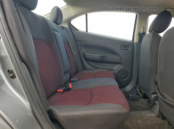 ML32F4FJ1LHF04860 2020 MITSUBISHI MIRAGE Gray Rear seats view