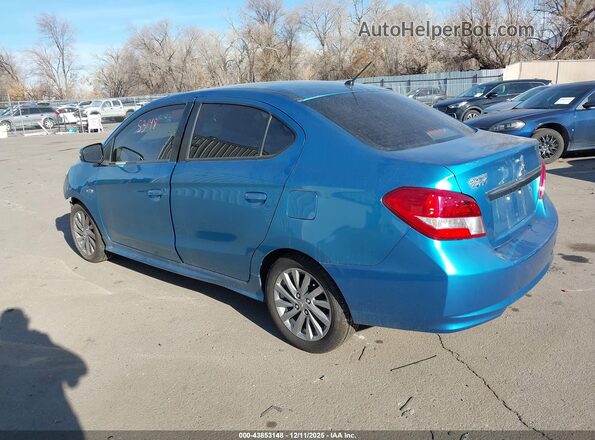 ML32F4FJ4LHF04268 2020 MITSUBISHI MIRAGE G4 Turquoise Задня ліва чверть