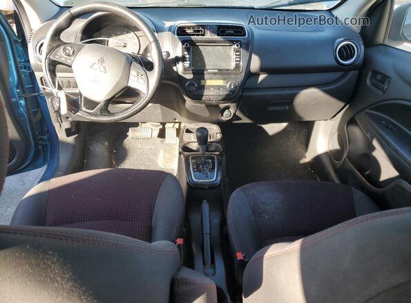 ML32F4FJ6LHF06149 2020 MITSUBISHI MIRAGE Blue Առջևի վահանակի տեսք