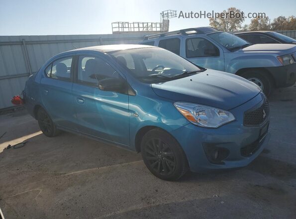 ML32F4FJ6LHF06149 2020 MITSUBISHI MIRAGE Blue Առջևի աջ
