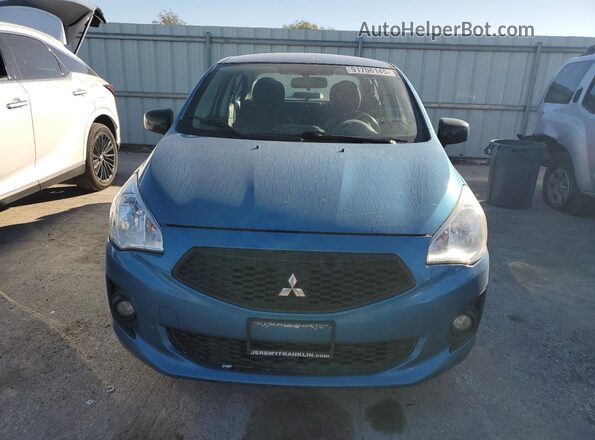 ML32F4FJ6LHF06149 2020 MITSUBISHI MIRAGE Blue Դիմացի տեսք