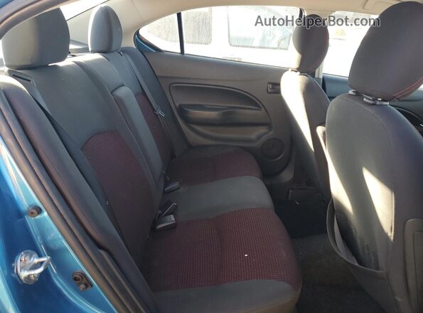 ML32F4FJ6LHF06149 2020 MITSUBISHI MIRAGE Blue Հետևի նստատեղերի տեսք