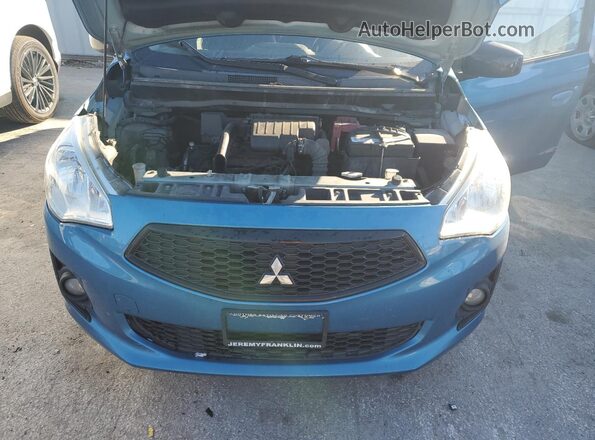 ML32F4FJ6LHF06149 2020 MITSUBISHI MIRAGE Blue Սալոնի հետևի տեսք
