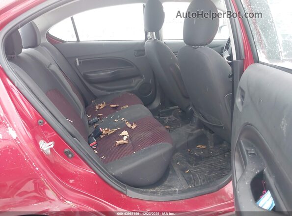 ML32F4FJ8LHF01227 2020 MITSUBISHI MIRAGE G4 Red Вид наклейки з VIN-кодом