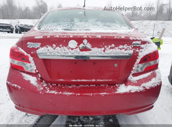ML32F4FJ8LHF01227 2020 MITSUBISHI MIRAGE G4 Red 
